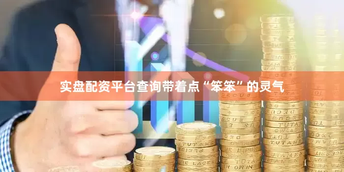 实盘配资平台查询带着点“笨笨”的灵气